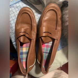 Cole Haan Tan Brown Leather Mules Flats Slippers Boat Shoes Women’s 10 Casual